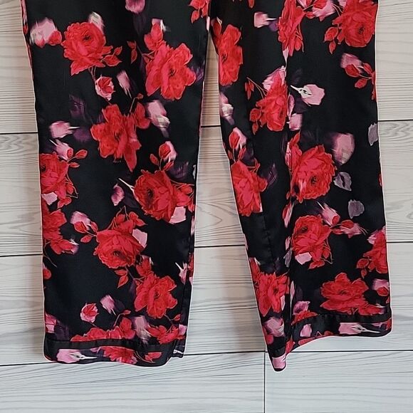 Victoria's Secret red rose print pajama bottom seperates Women's Size M - Picture 3 of 10